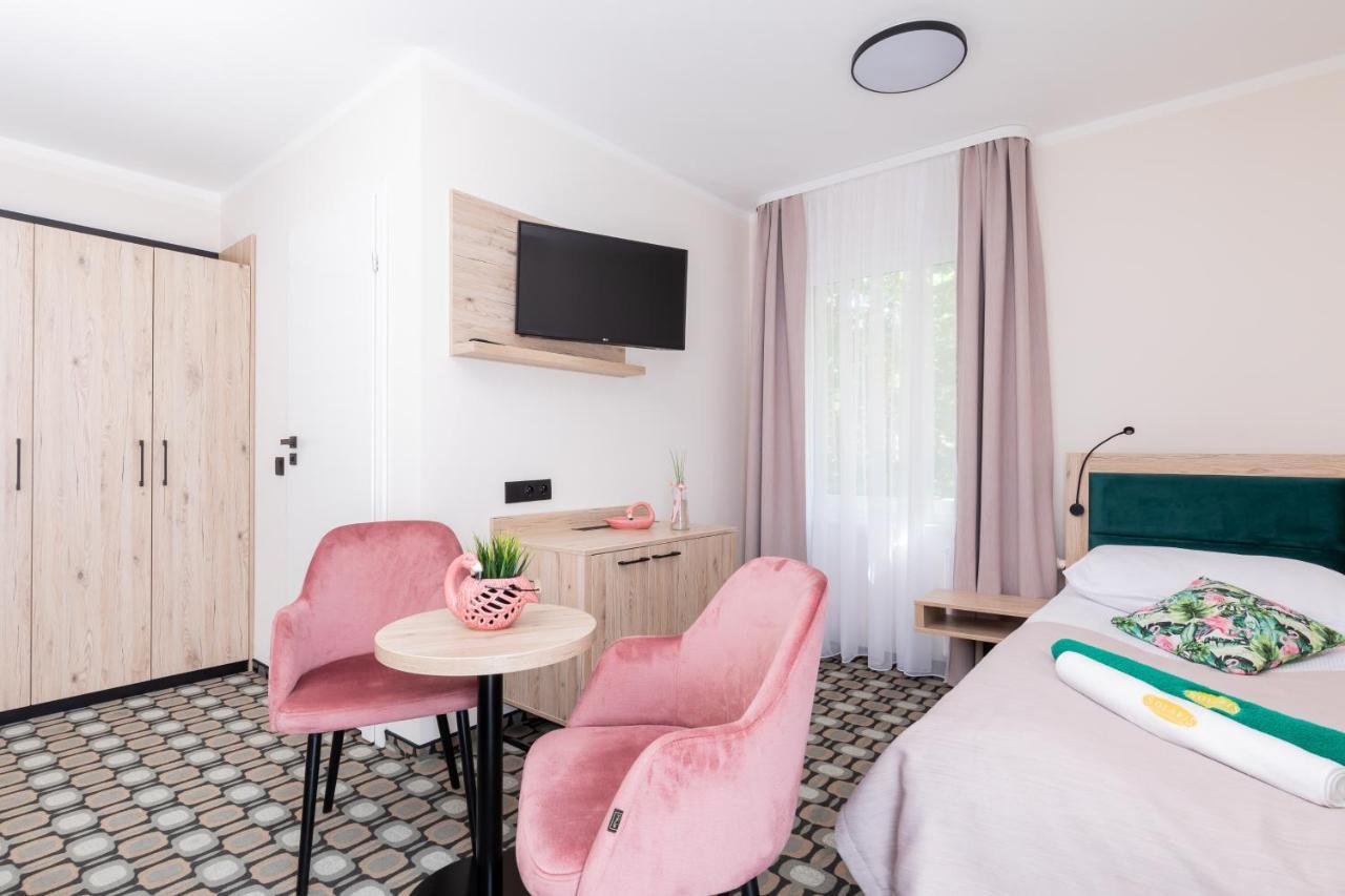 Ferienwohnung Flamingo Pobierowo Exterior foto