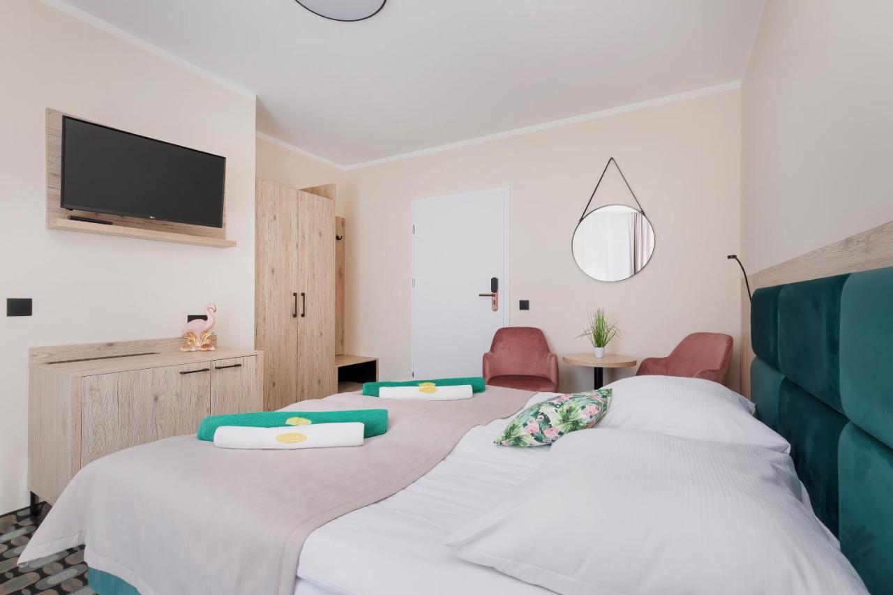 Ferienwohnung Flamingo Pobierowo Exterior foto