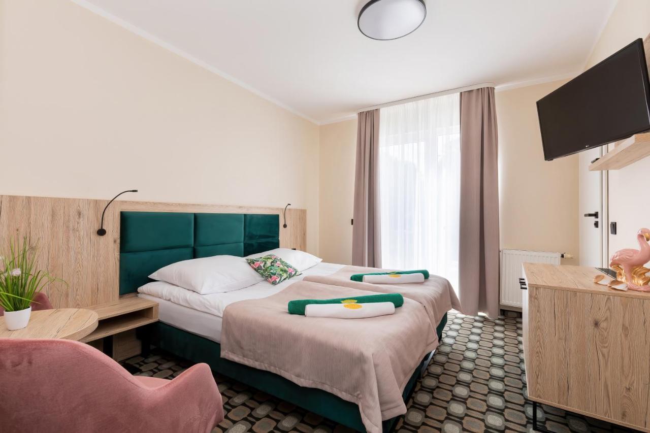 Ferienwohnung Flamingo Pobierowo Exterior foto