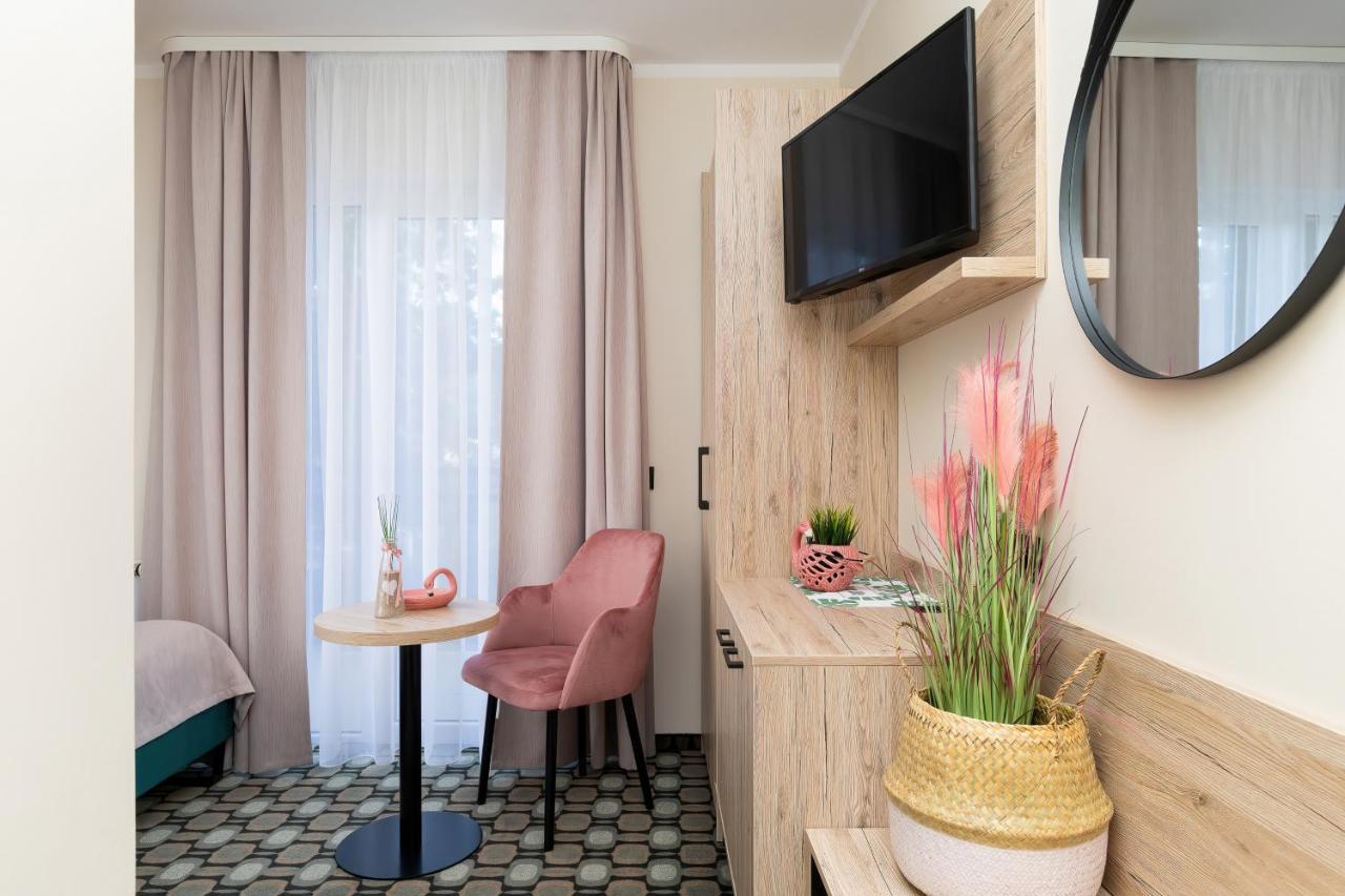 Ferienwohnung Flamingo Pobierowo Exterior foto